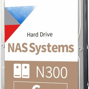 Toshiba 6TB N300 Internal Hard Drive – NAS